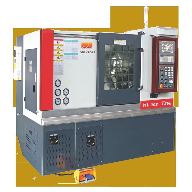 Lítil halla rúm CNC snúningsrennibekkur